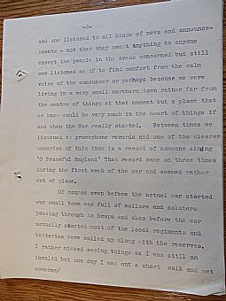 Extract of Hetty Munro diary (MUN/2/1)