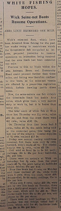 John O'Groat Journal, 29th September 1939, page 5