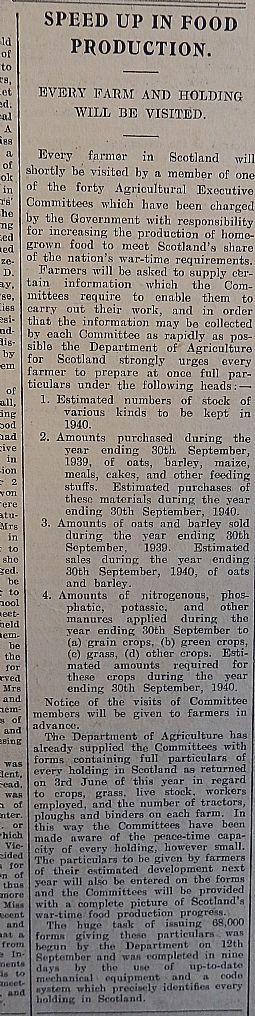 John O' Groat Journal 6th October 1939 p.7