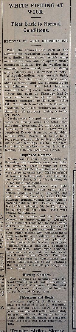 John O'Groat Journal 6th October 1939 p.5