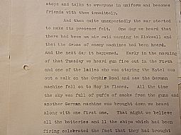 MUN.2.1 Extract from Hetty Munro's diary p.12