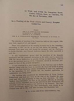 CC.3.1.12 Caithness County Council, 9th November 1939, page 145