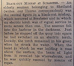 John O'Groat Journal, 10th November 1939, page 4