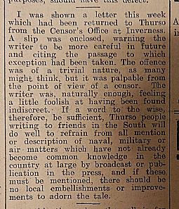 John O'Groat Journal, 8th December 1939, page 5