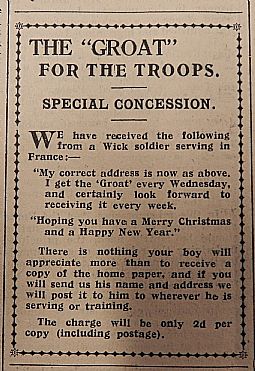 John O'Groat Journal, 22nd December 1939, page 4