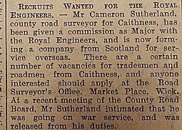 John O'Groat Journal, 5th January 1940, page 4