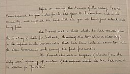 BT.1.12 Thurso Town Council minutes, 8th January 1940