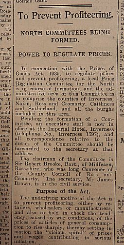 John O'Groat Journal, 12th January 1940, page 8