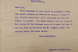 CC.6.2.34, Director of Education letter book, 24th January 1940, page 29