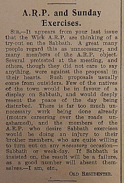 John O'Groat Journal, 8th March 1940, page 4