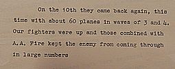 MUN.2.1 Extract from Hetty Munro's diary dated 16th April 1940