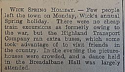 John O'Groat Journal, 19th April 1940, page 4