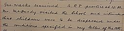 CC.6.3.11.3.6 Pulteneytown Academy Log book, 15th May 1940 