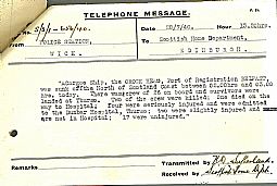 NC7.13 Northern Constabulary papers, 28th July 1940