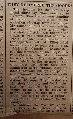 John O'Groat Journal, 26th July 1940. page 2