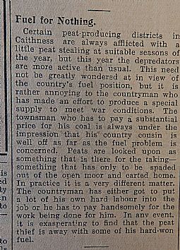 John O'Groat Journal, 9th August 1940, page 3 