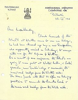 16.09.1940 Home guard letter re Watten (1)