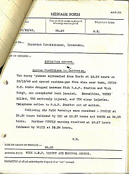 Police situation report 27.10.1940