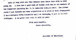 Dir. of Education letter