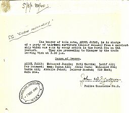 Survivors pass 07.11.1940