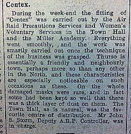 Contex. Article. John O' Groat Journal 29.11.1940
