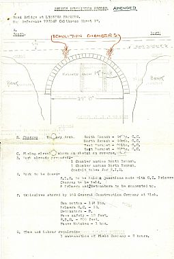 Plan of Lybster Bridge 13.12.1940