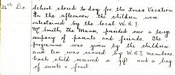Dunnet School Christmas party 24.12.1940