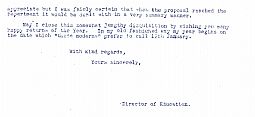 Dir. of Education letter (part 2) 09.01.1941
