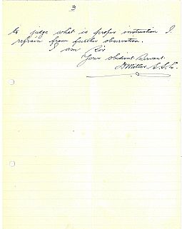 Letter on poor instruction (part 3) 14.01.1941