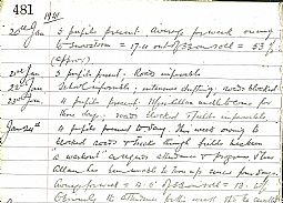Stemster School log book 24-26.01.1941