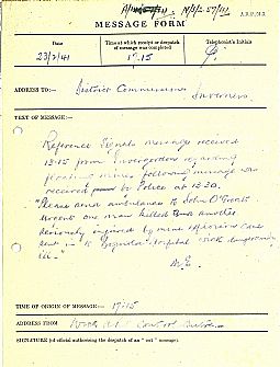 Mine off John O'Groats 23.02.1941