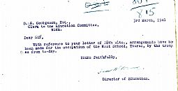 West School, Thurso 03.03.1941
