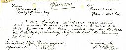 Object ashore at Canisbay 09.06.1941
