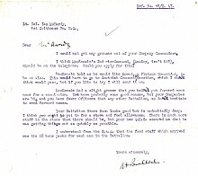 08.10.1941 Home Guard Letter