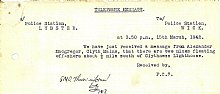 15.03.1942 NC7-1 Mines off Clythness