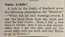 14.08.1942 John O'Groat Journal ARP Smile awhile