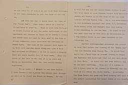 MUN.2.1 Extract from Hetty Munro's diary, pages 8 and 9