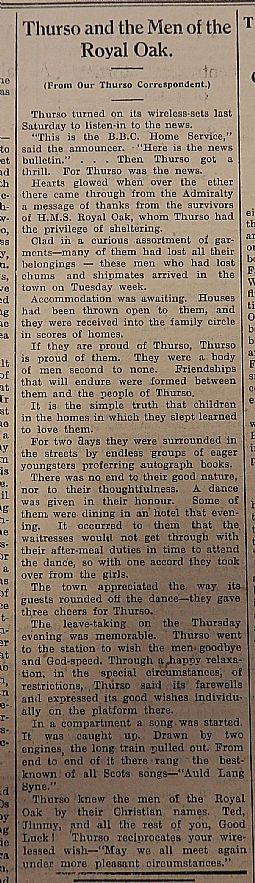 John O'Groat Journal 27th October 1939 p.5