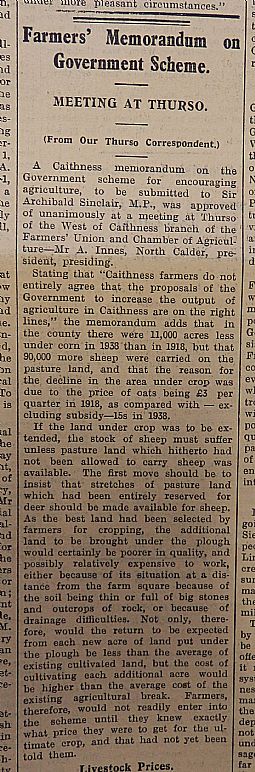 John O'Groat Jounral 27th October 1939 p.5