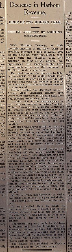 John O'Groat Journal, 10th November 1939, page 6