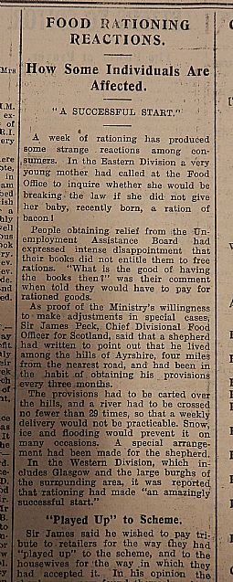 John O'Groat Jounral, 19th January 1940, page 5