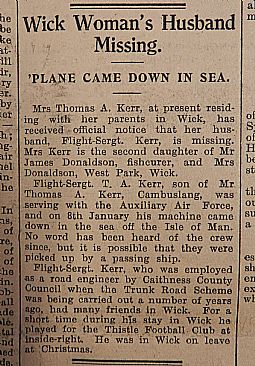 John O'Groat Journal, 26th January 1940, page 4